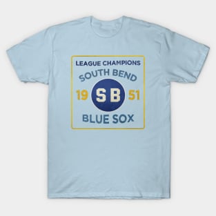 South Bend Blue Sox • 1951 League Champions T-Shirt